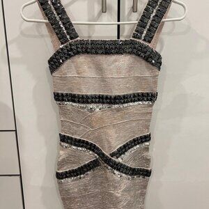 Sparkly tight party dress (size XS)